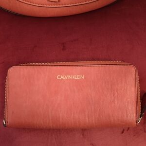 Calvin Klein Orange Women's Wallet